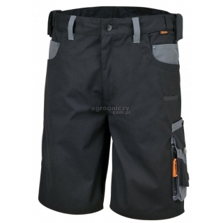 BETA Spodnie robocze krtkie, czarno szare model 7821, Seria Top Line, Rozmiar: L