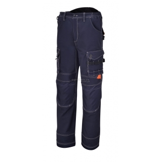 BETA Spodnie robocze z wieloma kieszeniami model 7816BL, Rozmiar XXL