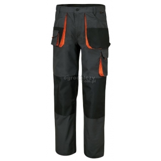 BETA Spodnie robocze ze wstawkami Oxford szare model 7900E Seria EASY, Rozmiar: XS