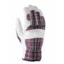 BETA R�kawice do prac ogrodowych TARTAN PINK, Rozmiar L